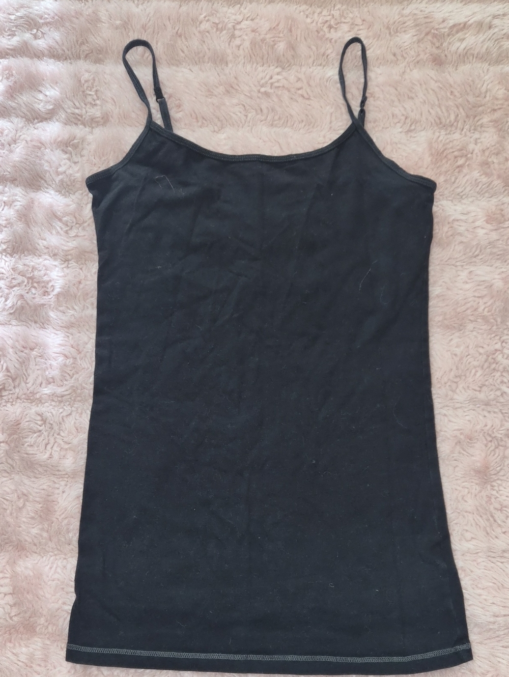 Aeropostale Black Women's Slim Cami with Adjustable Straps